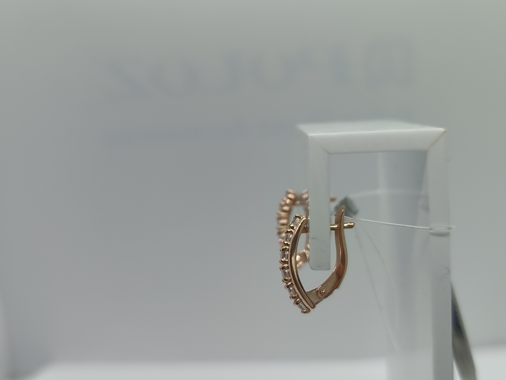 СЕРЬГИ С КАМНЯМИ (Au 585)