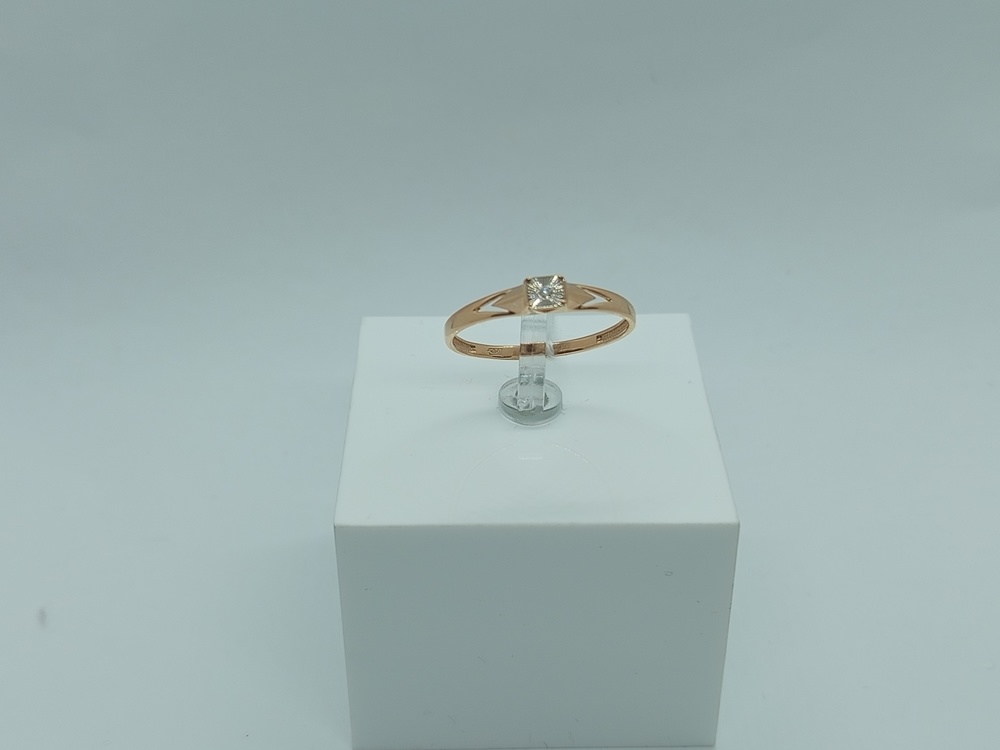 КОЛЬЦО БРИЛЛИАНТ Au 585