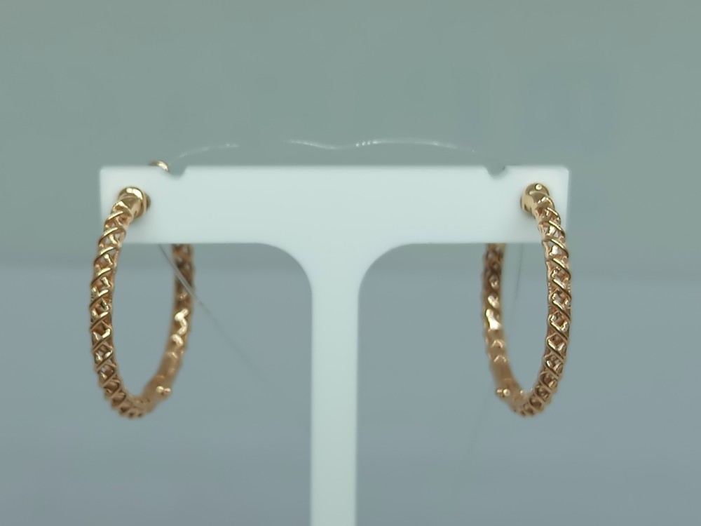 СЕРЬГИ КОНГО без камня (Au 585)