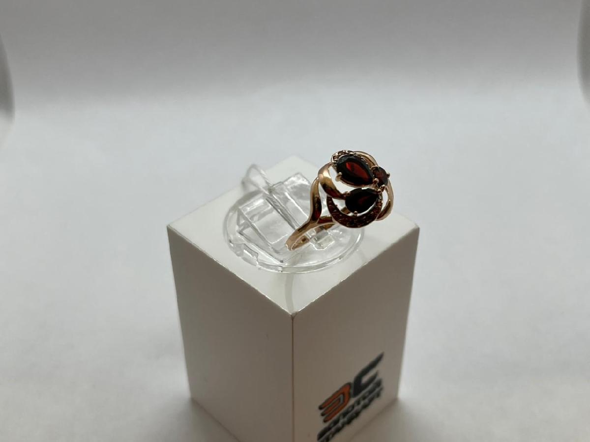 КОЛКМИ585 КОЛЬЦО С КАМНЯМИ (Au 585)