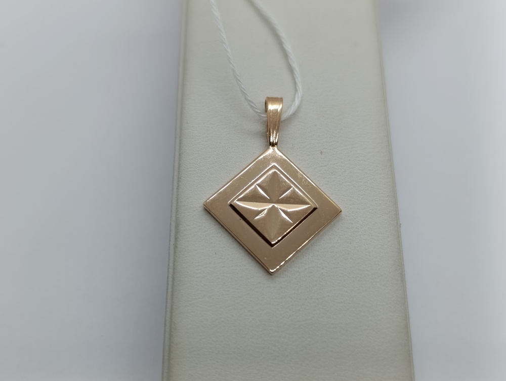 ПОДВЕСКА БЕЗ КАМНЯ Au 583