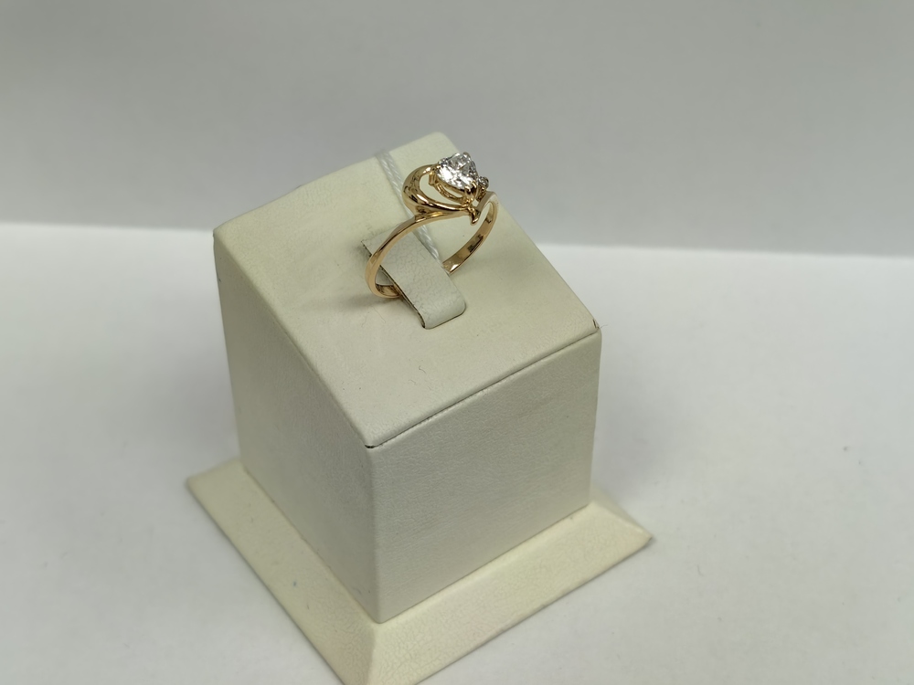 КОЛКМИ585 КОЛЬЦО С КАМНЯМИ (Au 585)