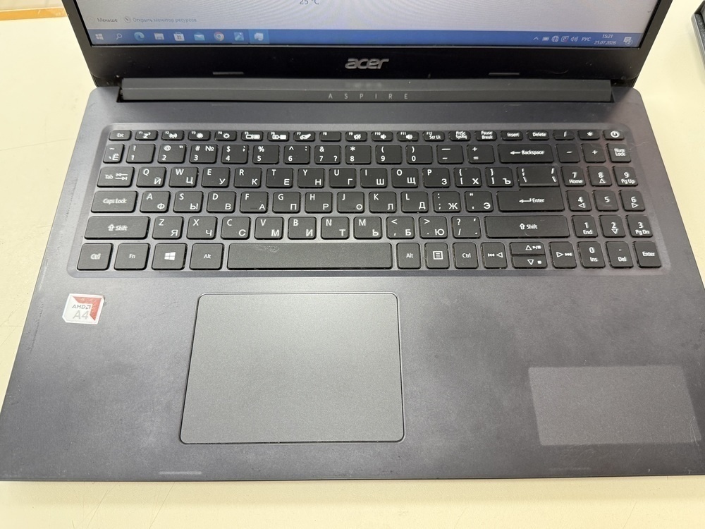 Ноутбук Acer; A4-9120, Radeon R3 series, 4 Гб, 128 Гб, Нет