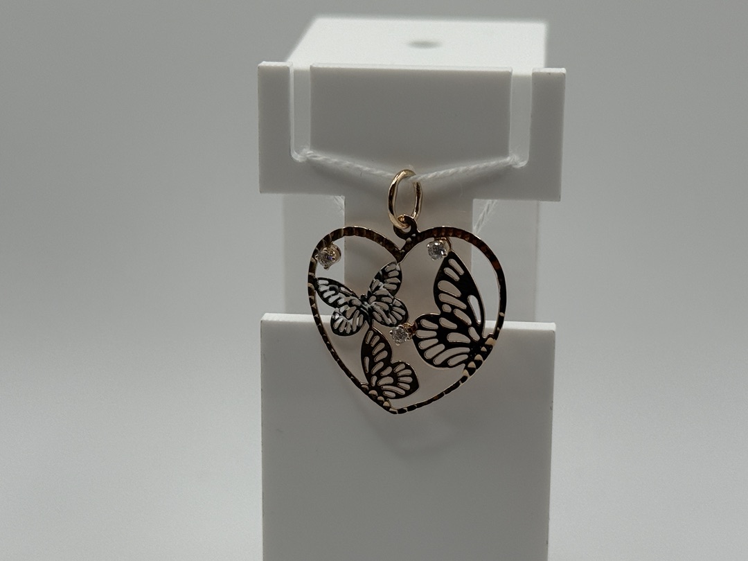 ПОДКМИ585 ПОДВЕСКА С КАМНЯМИ (Au 585)