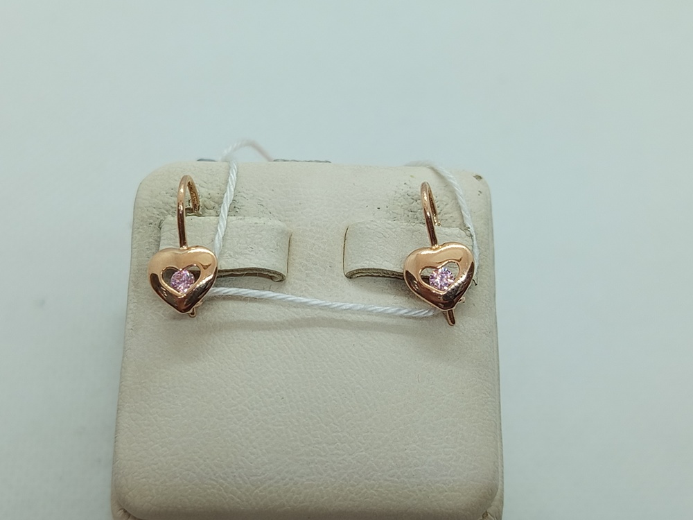 СКМ585 СЕРЬГИ С КАМНЕМ (Au 585) СКМ585 СЕРЬГИ С КАМНЕМ (Au 585)