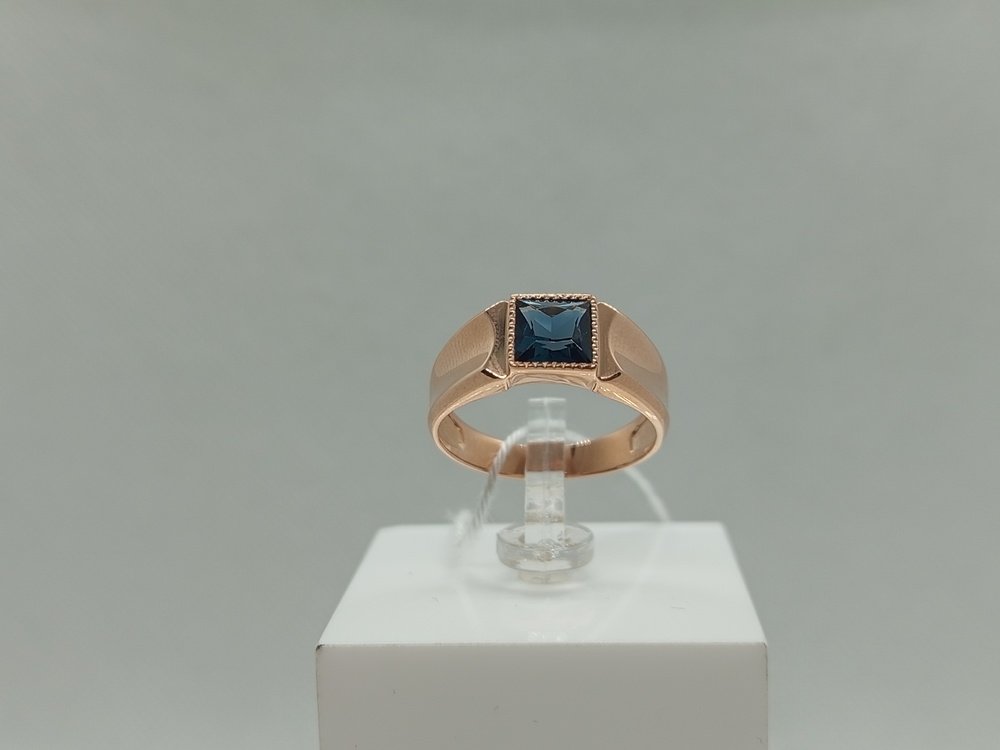 ПЕЧАТКА С КАМНЕМ (Au 585)