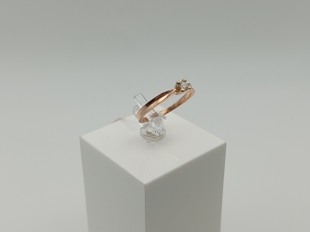 КОЛЬЦО БРИЛЛИАНТ Au 585