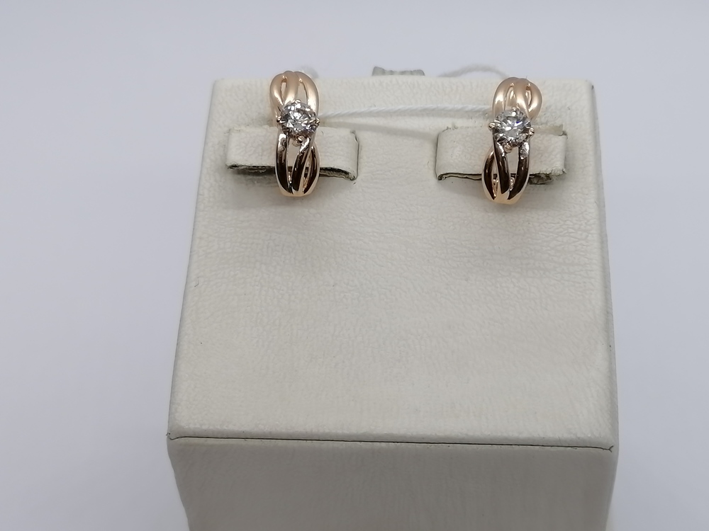 СЕРЬГИ БРИЛЛИАНТ (Au 585)