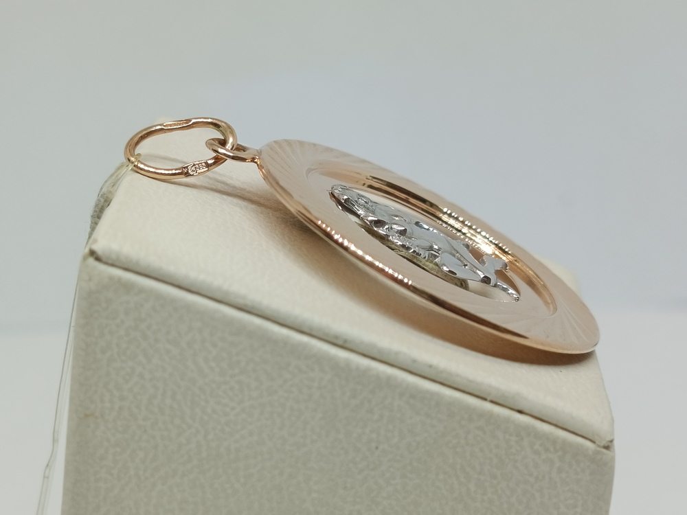 ПОДВЕСКА ЗНАК ЗОДИАКА ДЕВА (Au 585)