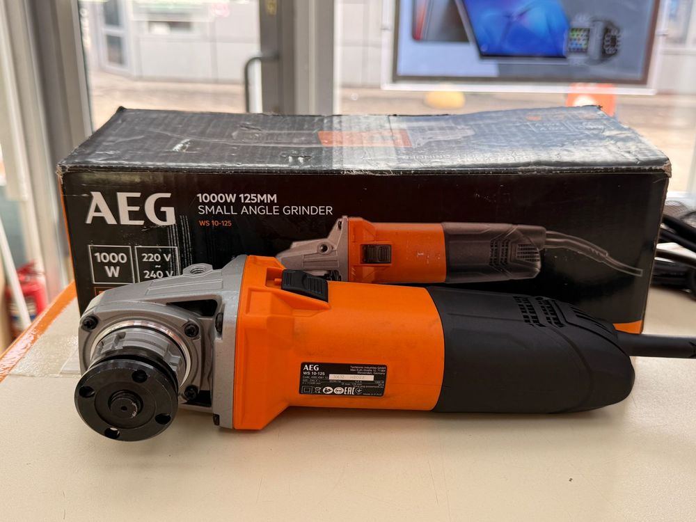 Угловая шлифмашина AEG WS 10-125