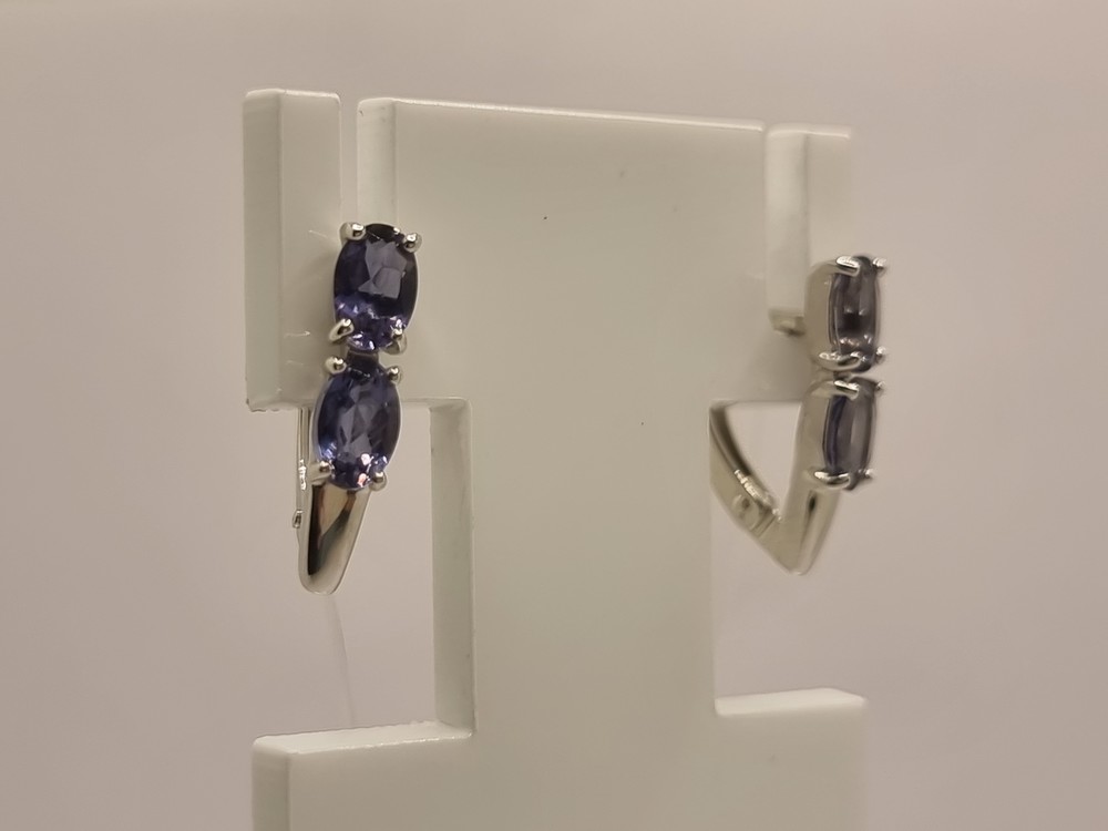 СЕРЬГИ С КАМНЯМИ (Au 585)