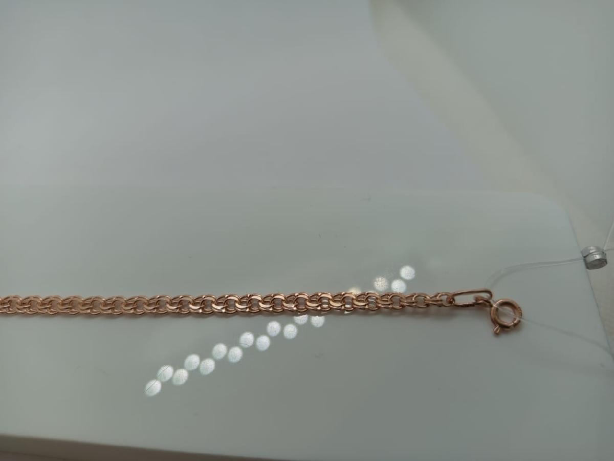 611104021 БРАСЛЕТ ПУСТОТЕЛЫЙ (Au 585)