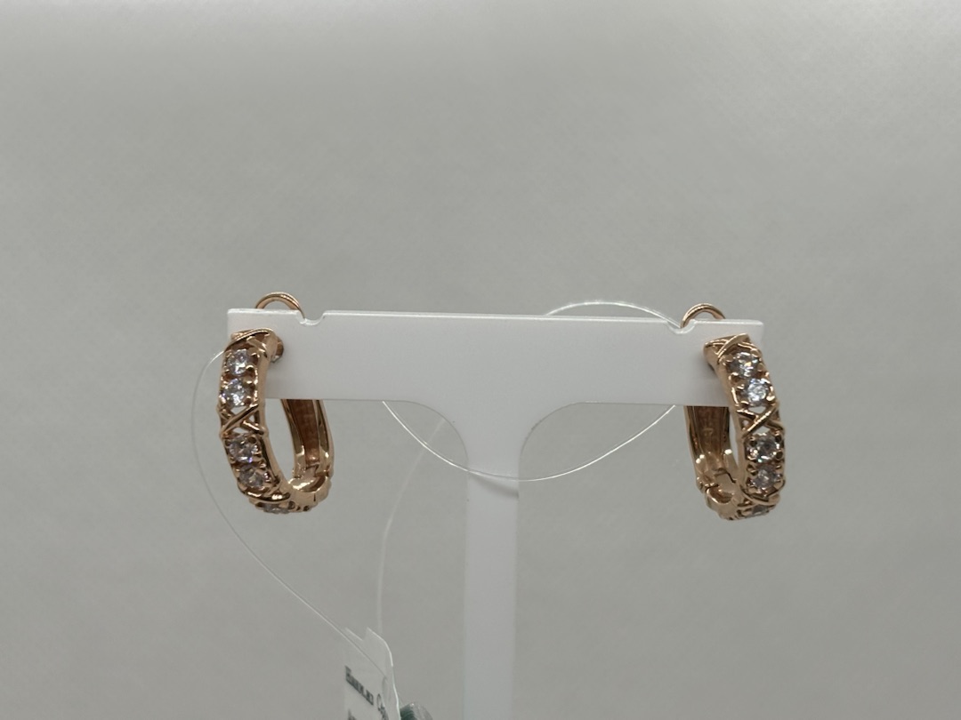 СЕРЬГИ С КАМНЯМИ (Au 585)