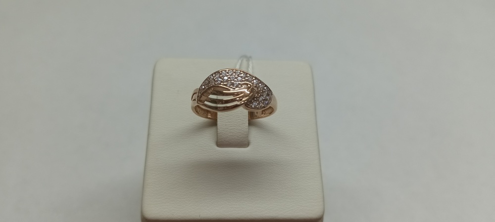 КОЛКМИ585 КОЛЬЦО С КАМНЯМИ (Au 585)