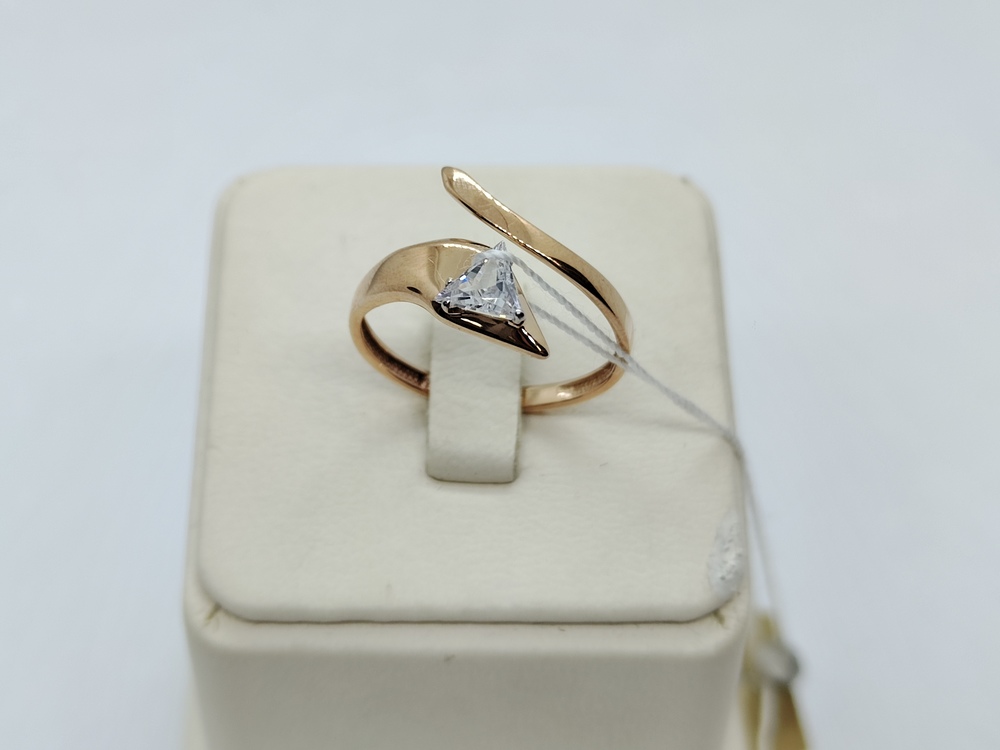 КОЛЬЦО С КАМНЕМ (Au 585)