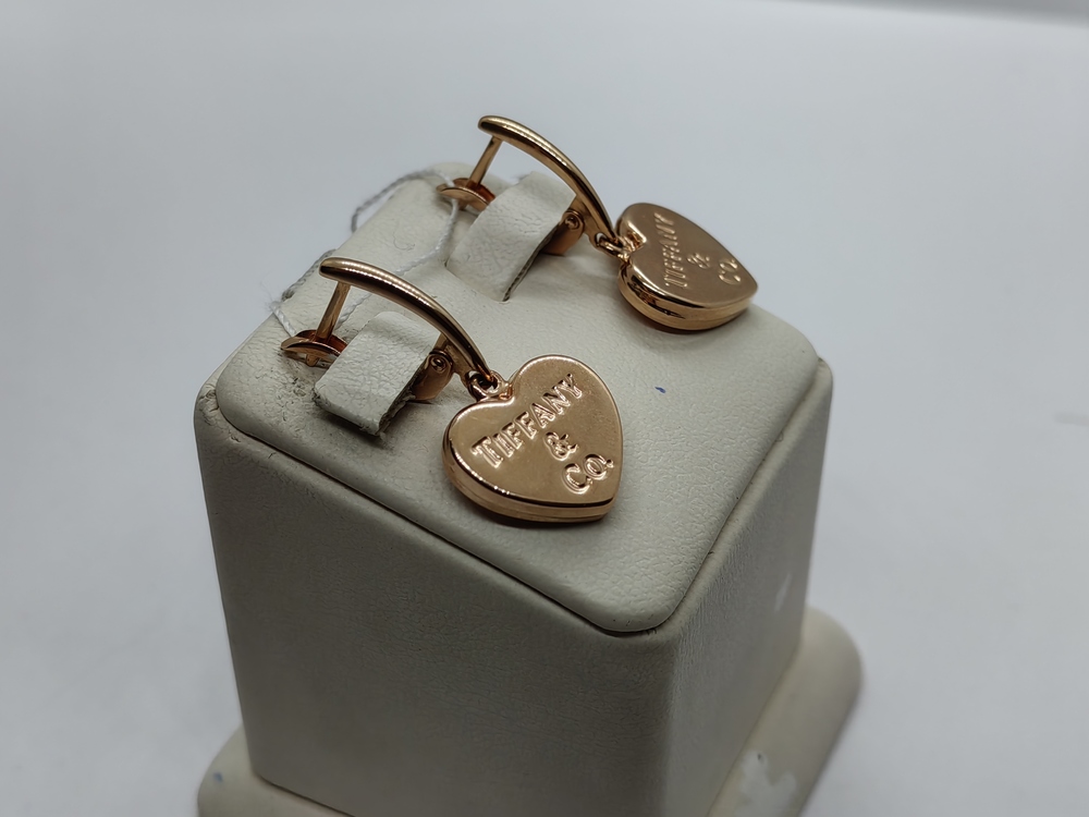 СЕРЬГИ БЕЗ КАМНЯ (Au 585)