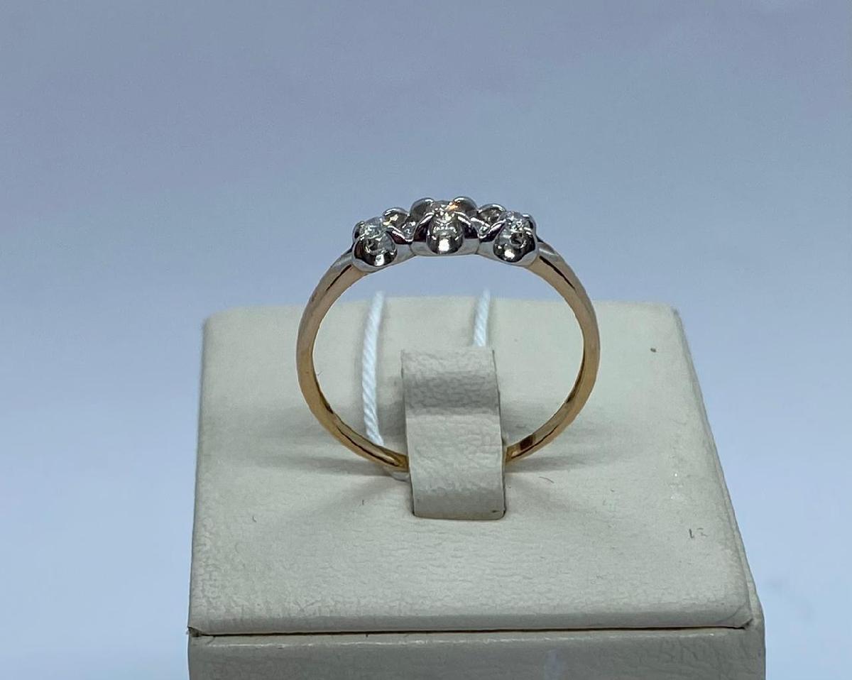 КОЛЬЦО БРИЛЛИАНТ Au 585