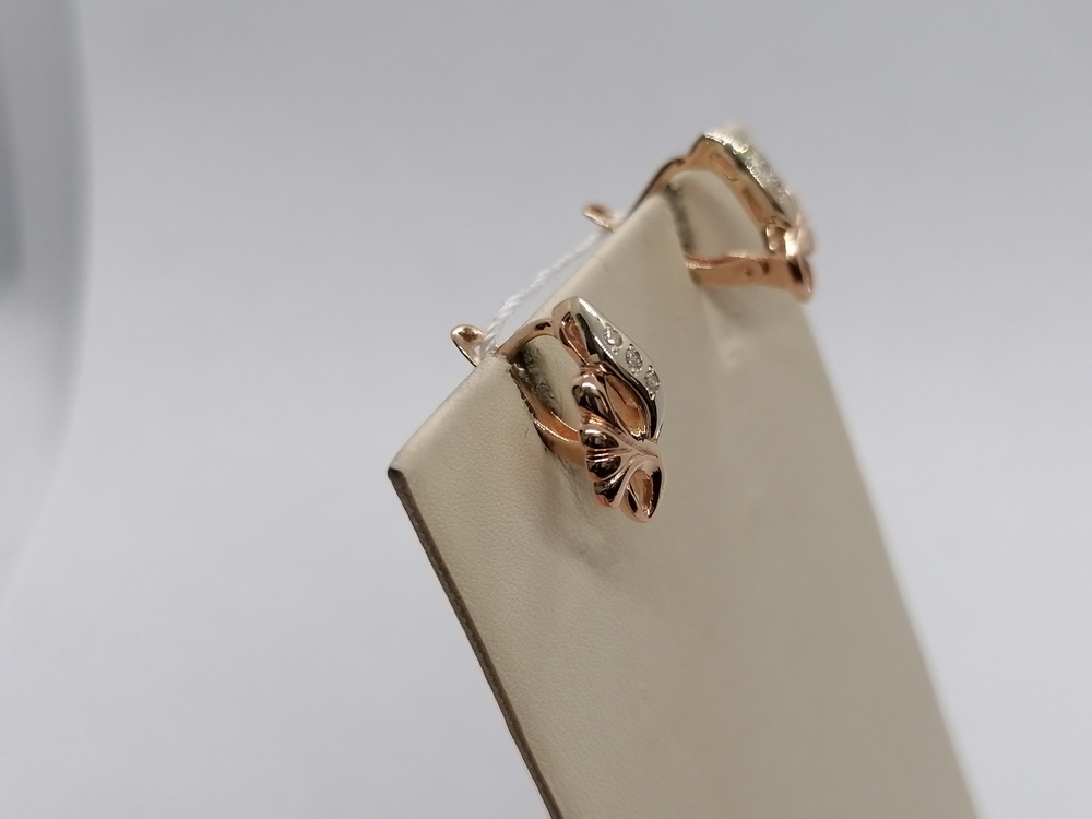 СЕРЬГИ С КАМНЯМИ (Au 585)