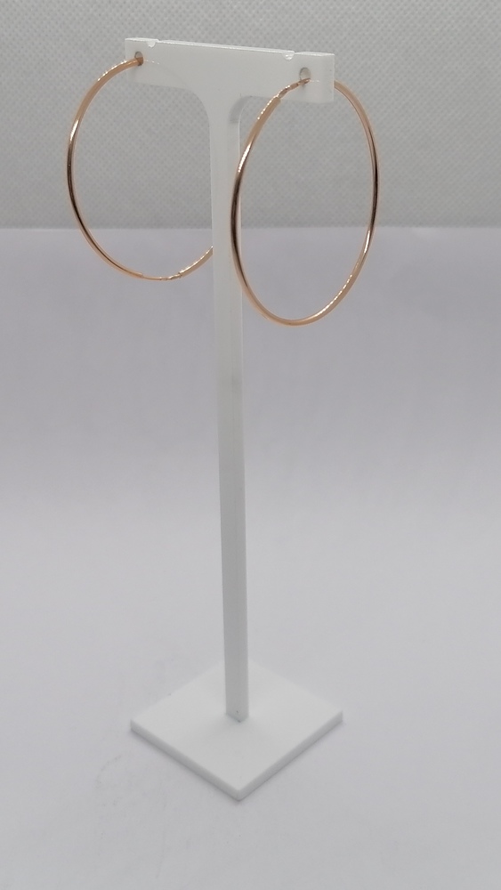 20771-40 СЕРЬГИ КОНГО без камня (Au 585)