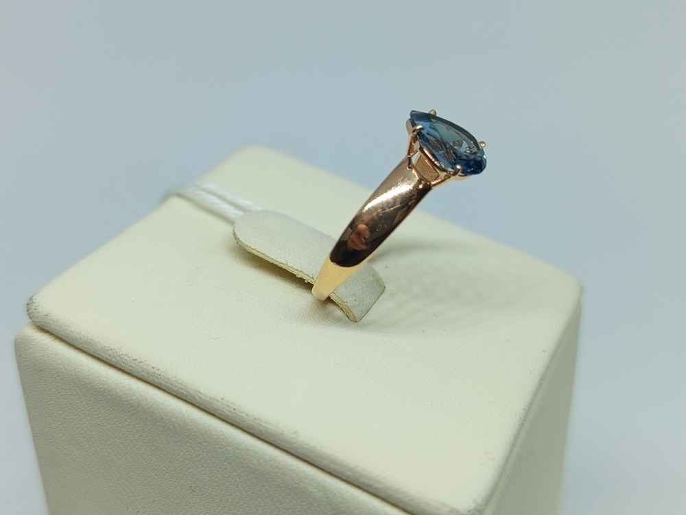 КОЛЬЦО С КАМНЕМ (Au 585)