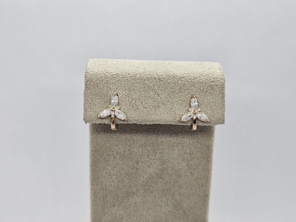 СЕРЬГИ С КАМНЯМИ (Au 585)