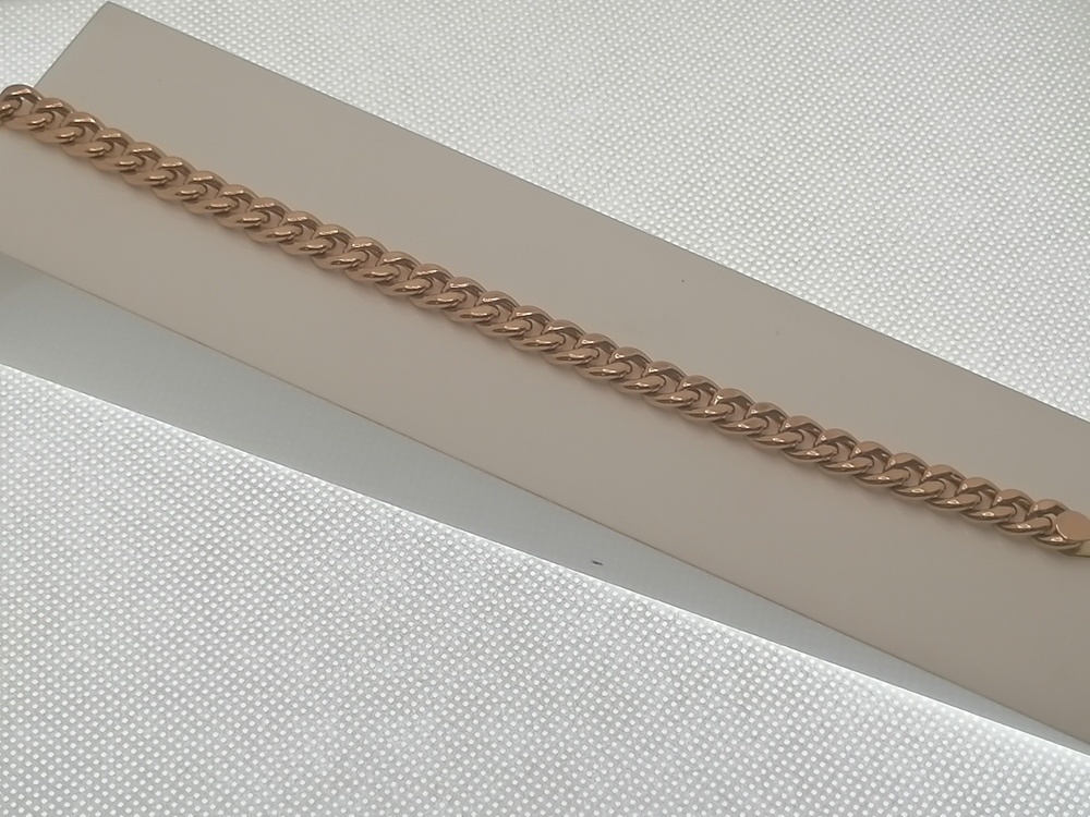 БРАСЛЕТ ПУСТОТЕЛЫЙ Панцирное (Au 585)