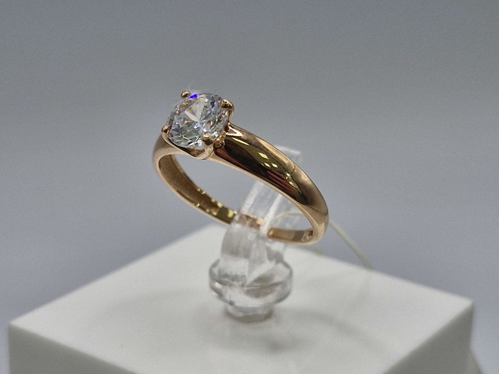 КОЛЬЦО С КАМНЕМ (Au 585)