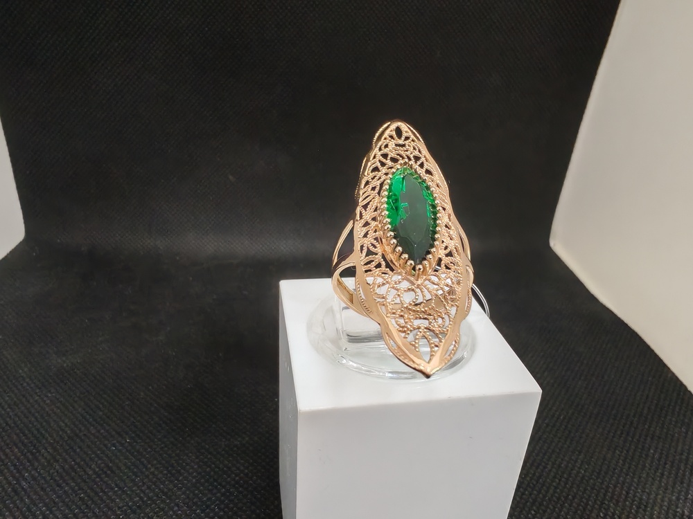 КОЛЬЦО С КАМНЕМ (Au 585)