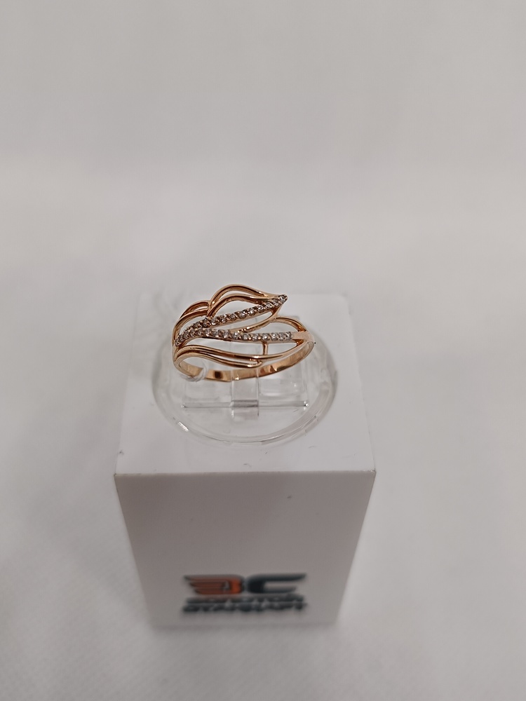 КОЛКМИ585 КОЛЬЦО С КАМНЯМИ (Au 585)