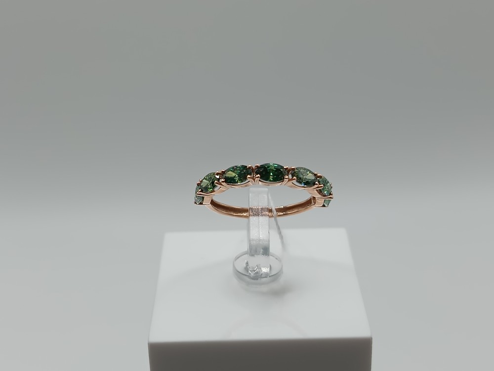 КОЛКМИ375 КОЛЬЦО С КАМНЯМИ (Au 375)