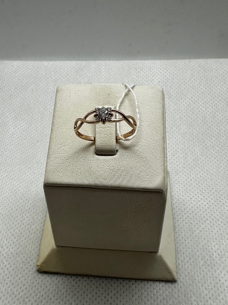 КОЛКМИ585 КОЛЬЦО С КАМНЯМИ (Au 585)