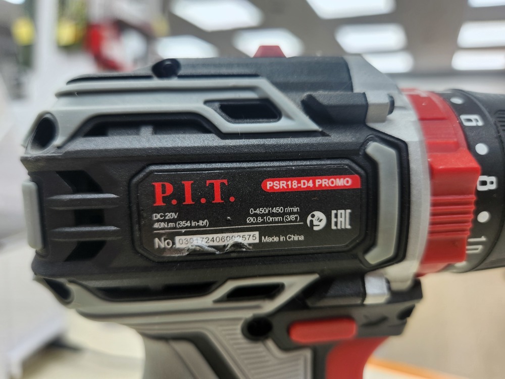 Шуруповерт P.I.T. PSR18-D4