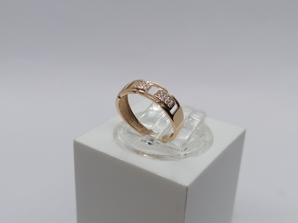 КОЛКМИ585 КОЛЬЦО С КАМНЯМИ (Au 585)