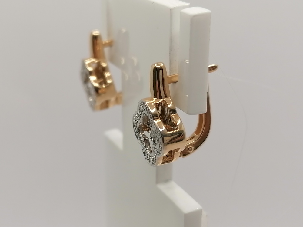 СЕРЬГИ БРИЛЛИАНТ (Au 585)