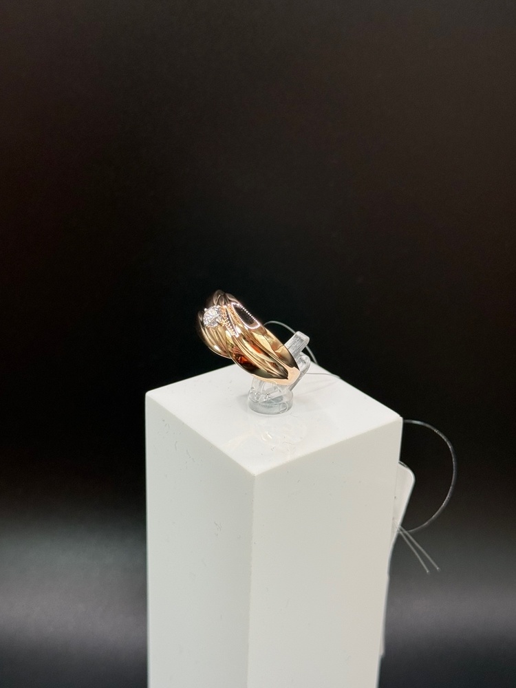 КОЛЬЦО С КАМНЕМ (Au 585)