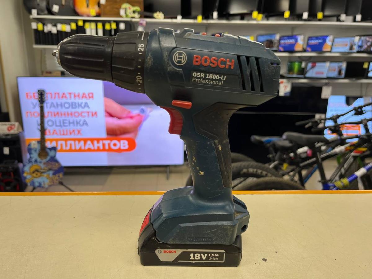 Шуруповерт Bosch GSR 1800-LI PROFESSIONAL