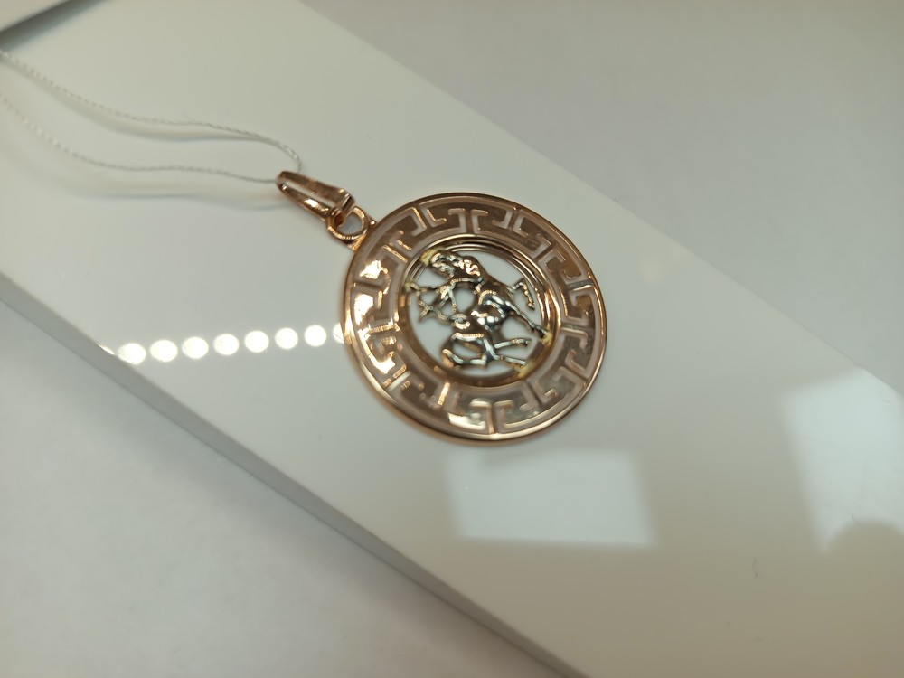 ПОДВЕСКА ЗНАК ЗОДИАКА СТРЕЛЕЦ (Au 585)