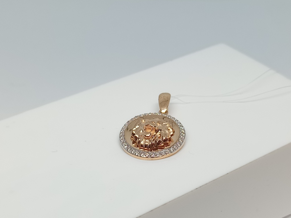 ПОДВЕСКА С КАМНЯМИ (Au 585)