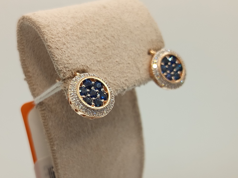 СЕРЬГИ БРИЛЛИАНТ (Au 585)