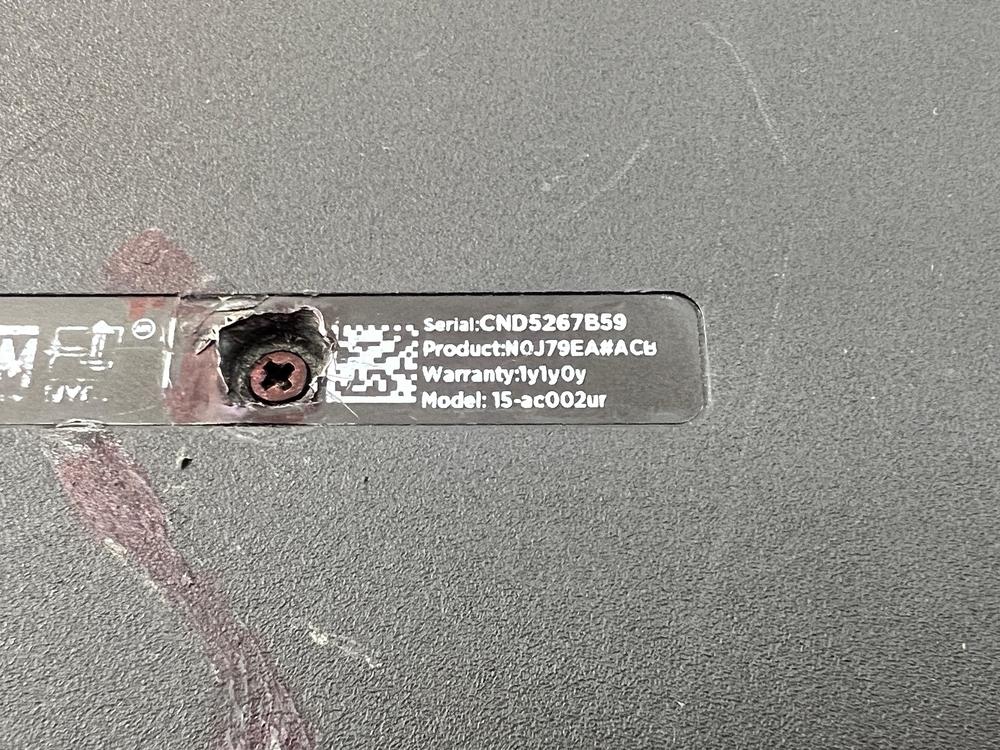 Ноутбук HP; Core i3-6006U, Intel HD Graphics 520, 8 Гб, 240 Гб, Нет