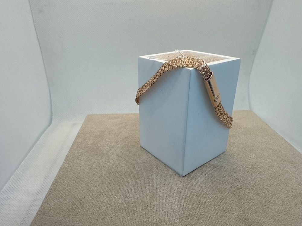 БРАСЛЕТ ПОЛНОВЕСНЫЙ Бисмарк тройной (Au 585)