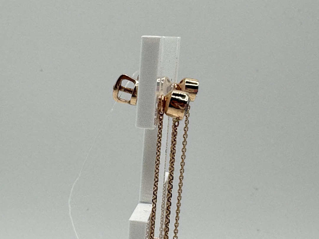 804-01933-10-00-20-00 СЕРЬГИ ПУСЕТЫ с камнями (Au 585)