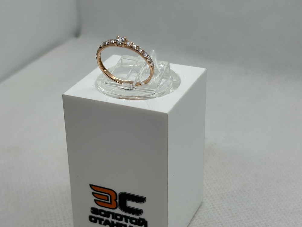 КОЛКМИ585 КОЛЬЦО С КАМНЯМИ (Au 585)