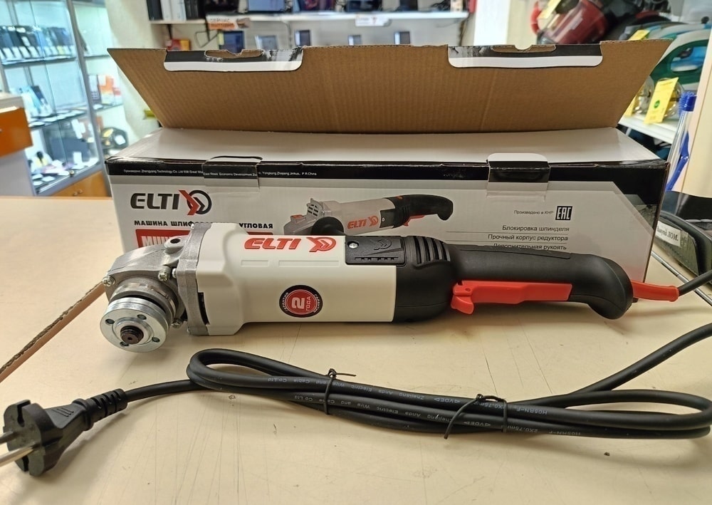 Угловая шлифмашина Elti МШУ-125/1200Д-ПР