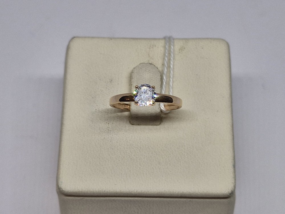 КОЛЬЦО С КАМНЕМ (Au 585)