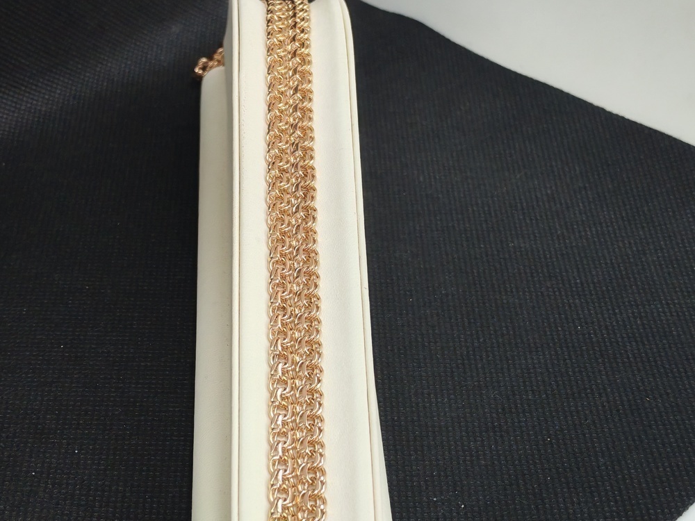 ЦЕПЬ ПОЛНОВЕСНАЯ Бисмарк (Au 585)