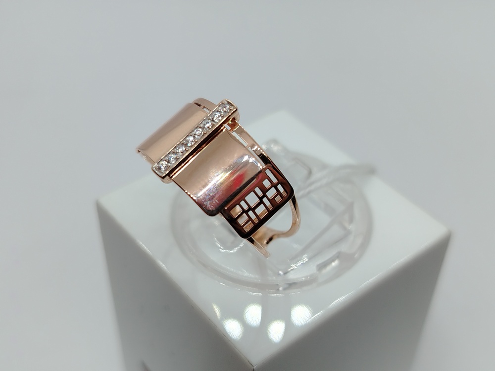 КОЛКМИ585 КОЛЬЦО С КАМНЯМИ (Au 585)