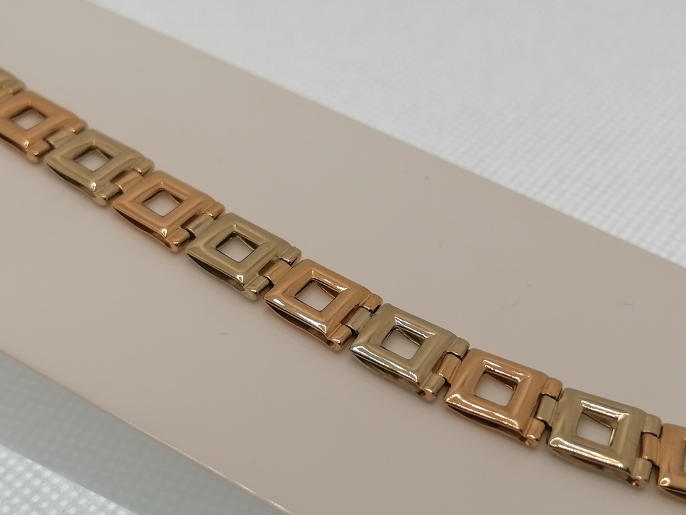 БРАСЛЕТ ПУСТОТЕЛЫЙ Штамповка Au 585