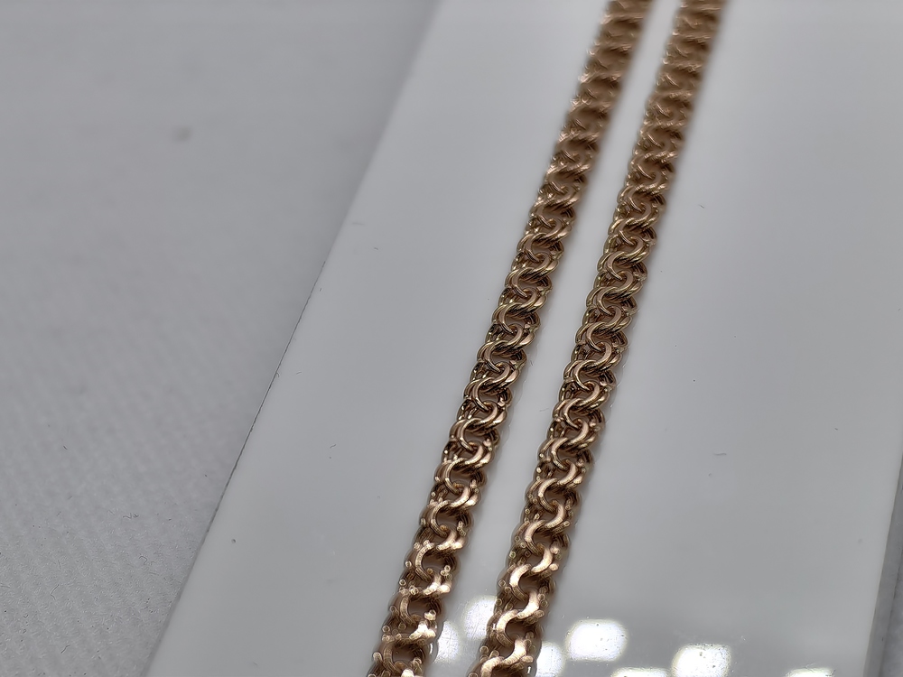 ЦЛБС585 ЦЕПЬ ПОЛНОВЕСНАЯ Бисмарк (Au 585)