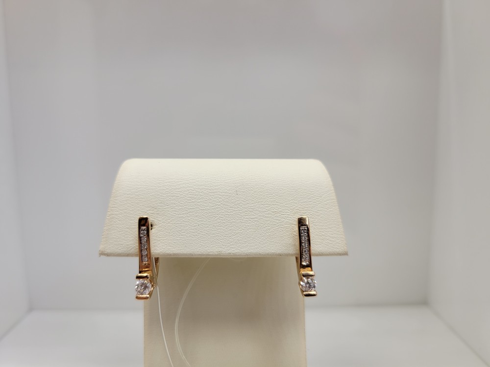 СЕРЬГИ БРИЛЛИАНТ (Au 585)